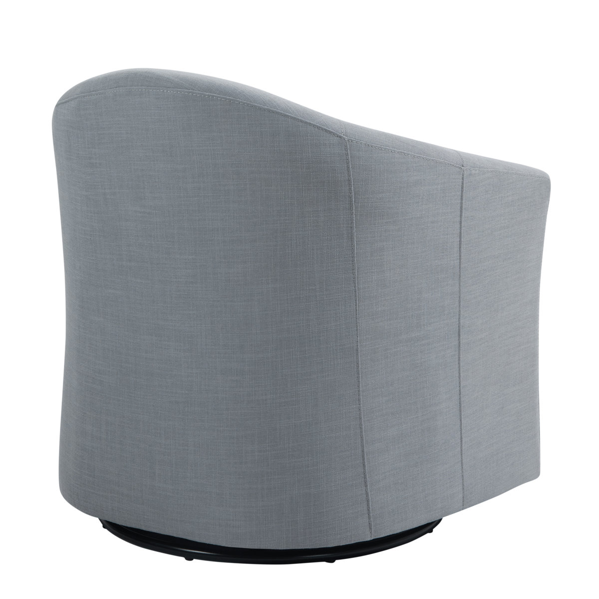 Aunna Upholstered Swivel Barrel Chair